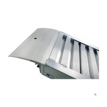 Sæt med korte ramper i aluminium 3000 kg 1260 x 300 mm brugbar bredde 240 mm MW Tools