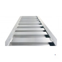 Sæt med korte ramper i aluminium 3000 kg 1260 x 300 mm brugbar bredde 240 mm MW Tools