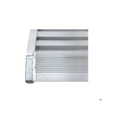 Sæt med korte ramper i aluminium 3000 kg 1260 x 300 mm brugbar bredde 240 mm MW Tools