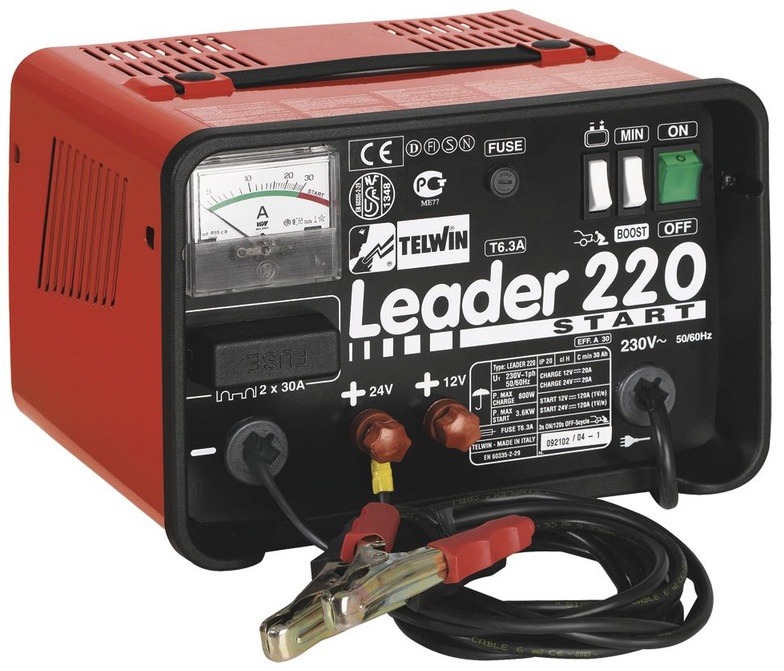 Telwin batterioplader med START-funktion