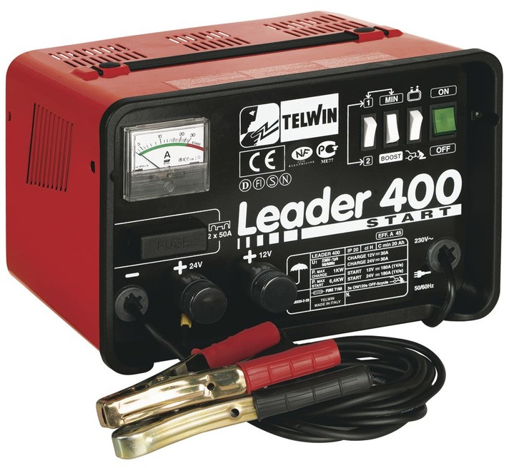 Telwin batterioplader med START-funktion