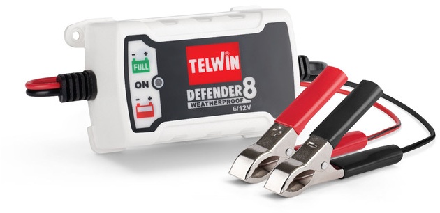 Elektronisk batterioplader vedligeholdelsesoplader 6/12V 2/4A Telwin