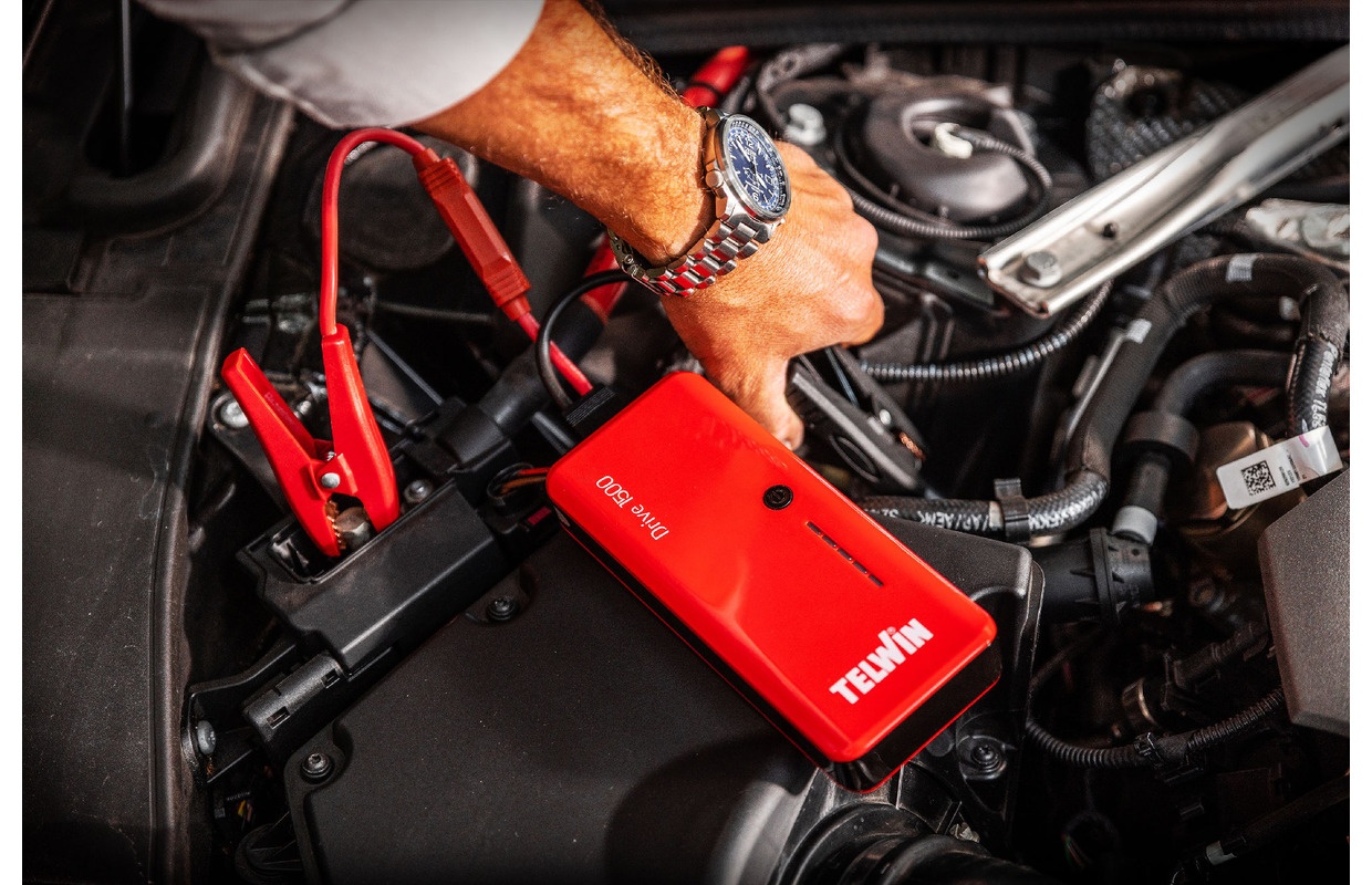 12V Lithium booster og powerbank 12000 mAh Telwin