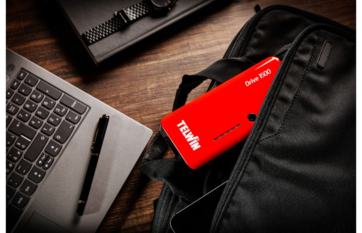 12V Lithium booster og powerbank 12000 mAh Telwin