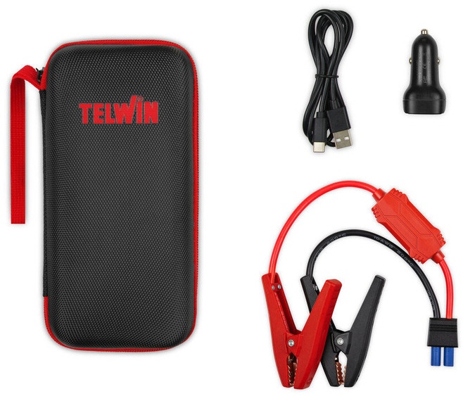 12V Lithium booster og powerbank 12000 mAh Telwin