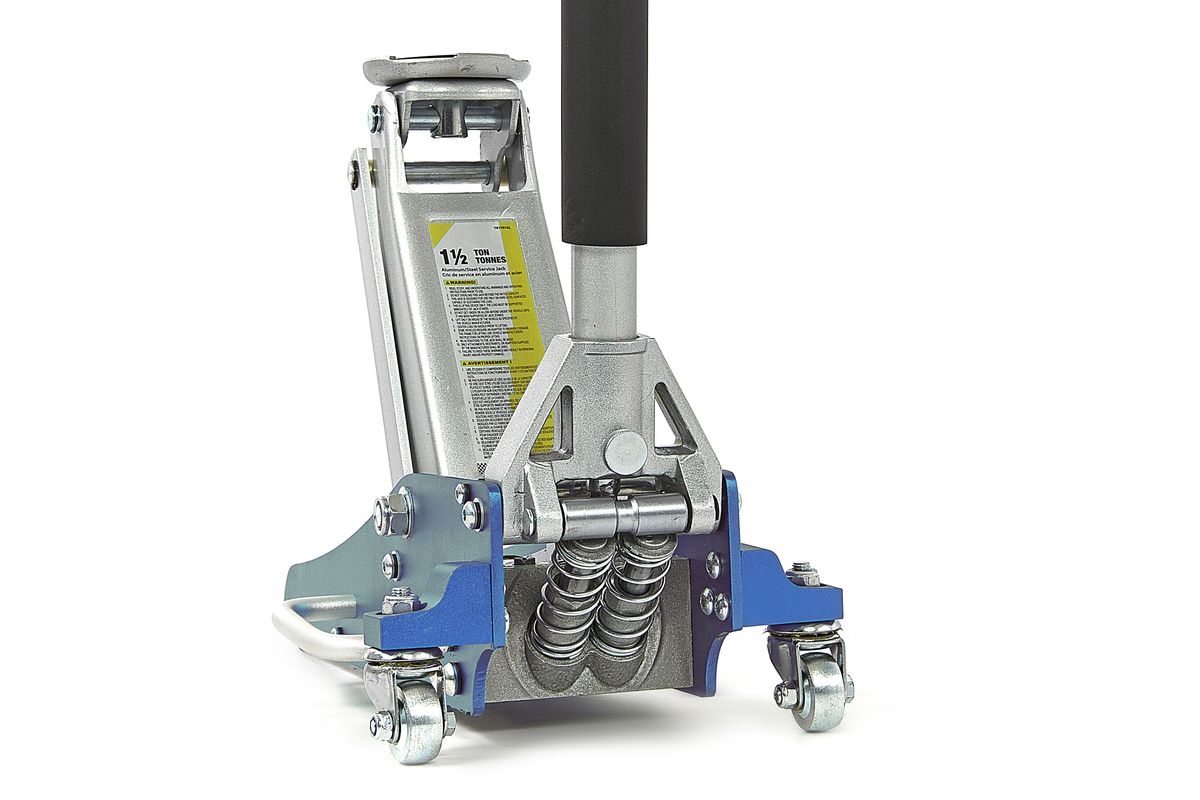 HBM garagekrik 1,5 ton, aluminium