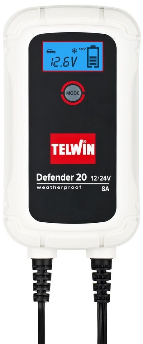 Telwin batterilader Defender 20 12V/24V Telwin batterilader Defender 20 12V/24V