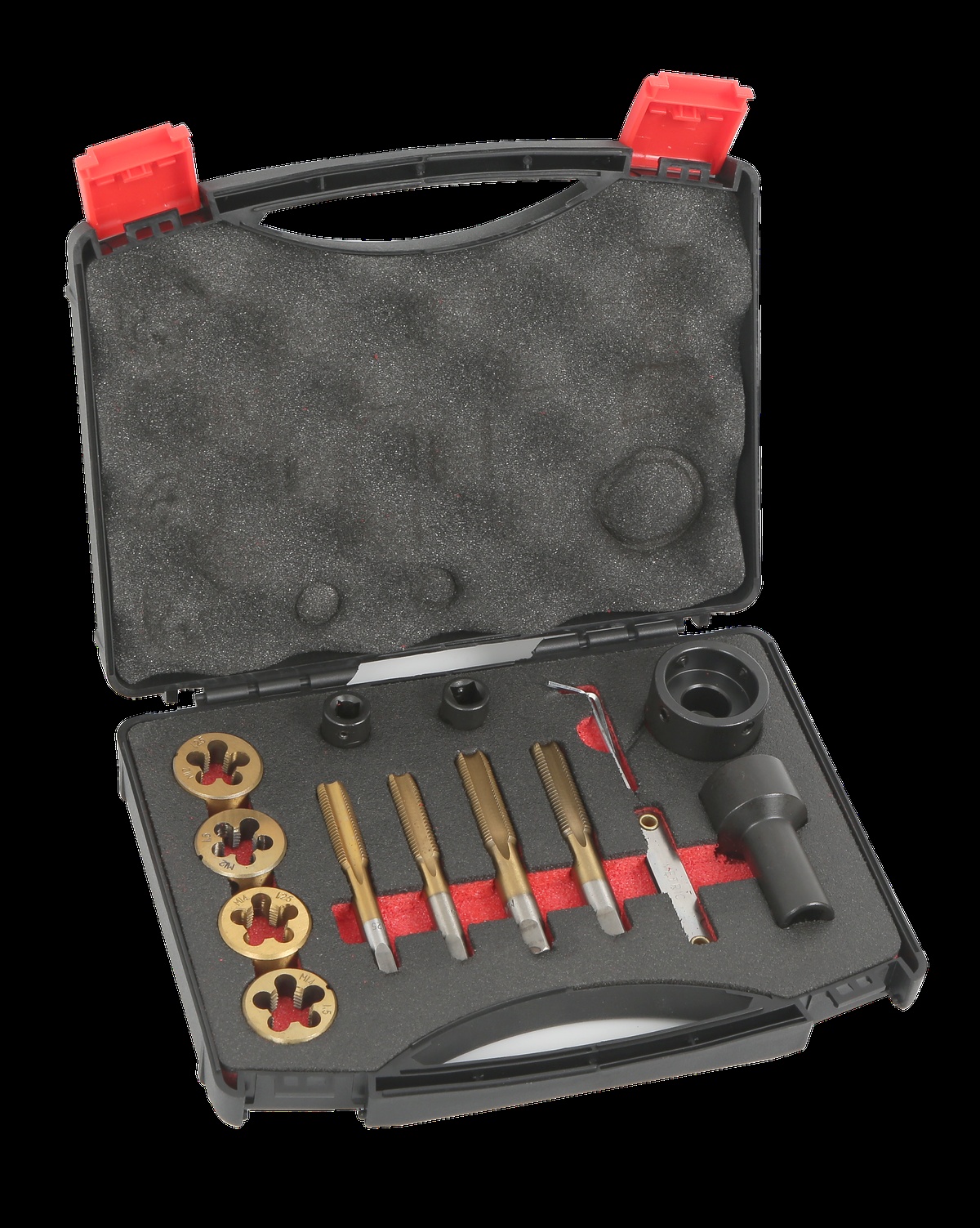 HBM wielbout, wielmoer, wielflens schroefdraad reparatieset 14-delig