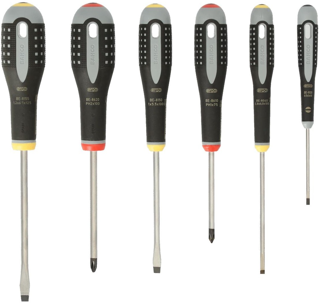 Bahco Skruetrækkersæt 6-dlg BE-9881 Bahco Skruetrækkersæt 6-dlg BE-9881