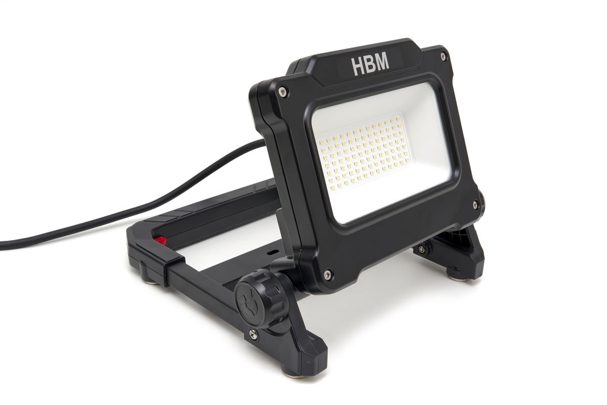 HBM dæmpbar LED byggepladslygte 0 til 7000 lumen, sammenfoldelig. HBM dæmpbar LED byggepladslygte 0 til 7000 lumen, sammenfoldelig.