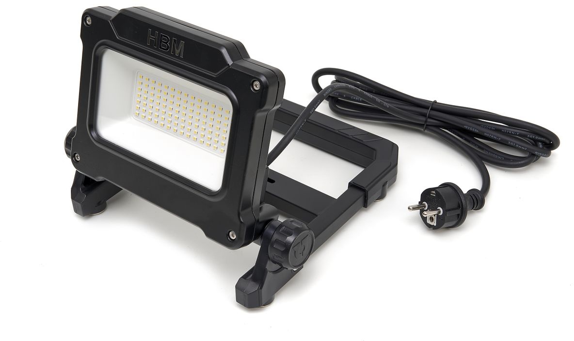 HBM dæmpbar LED byggepladslygte 0 til 7000 lumen, sammenfoldelig. HBM dæmpbar LED byggepladslygte 0 til 7000 lumen, sammenfoldelig.