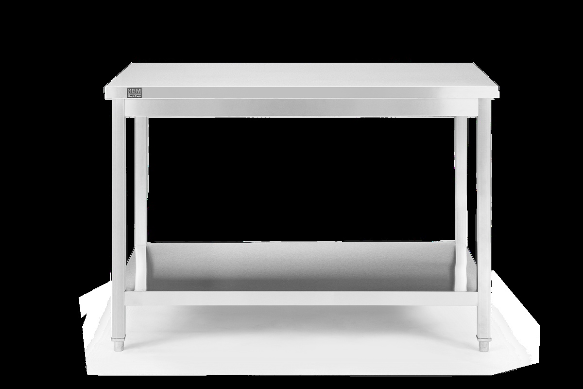 HBM arbejdsbænk RVS 120 cm.