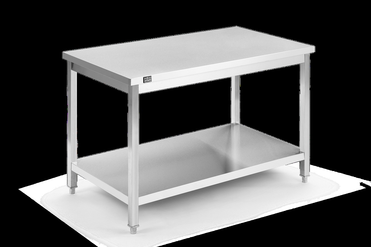 HBM arbejdsbænk RVS 120 cm.