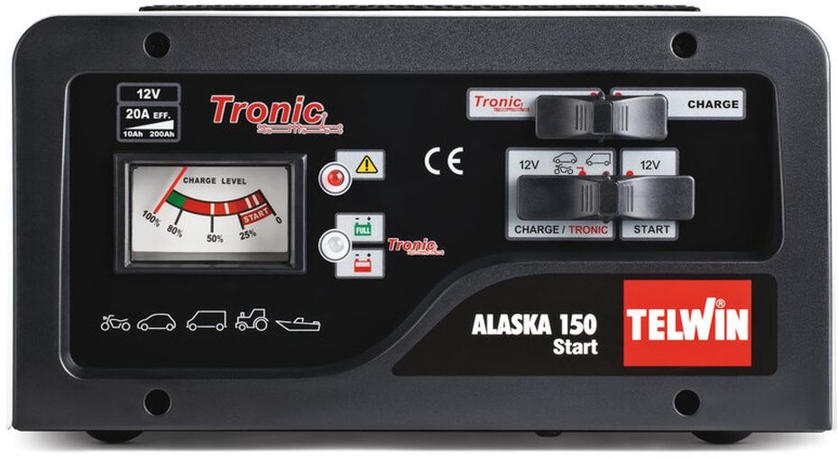 Telwin batterilader Alaska 150 Start 230V 12V