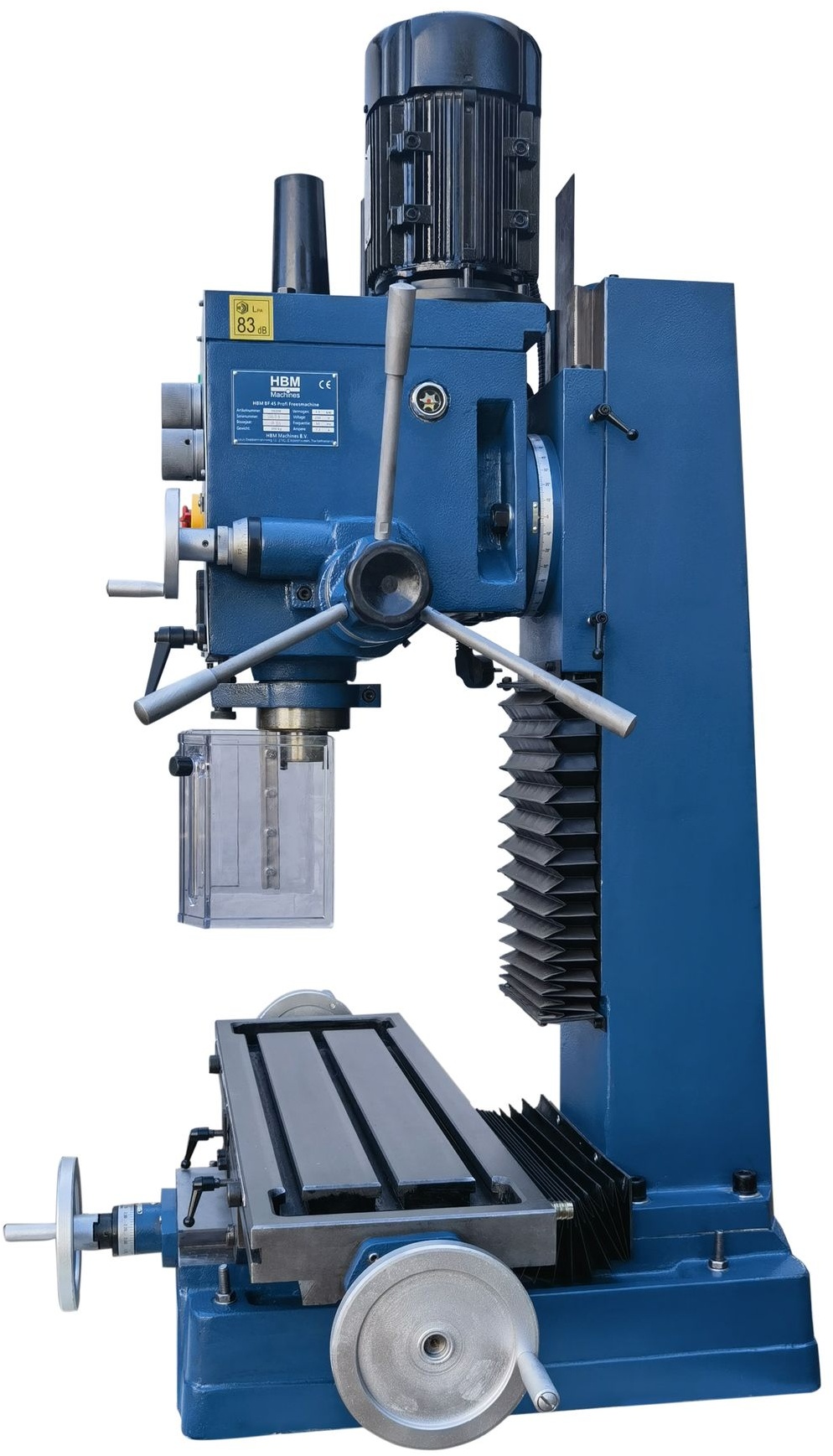 HBM fræsemaskine BF 45 230 Volt HBM fræsemaskine BF 45 230 Volt