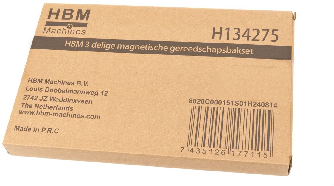 HBM 3-delt magnetisk værktøjsbakke sæt HBM 3-delt magnetisk værktøjsbakke sæt