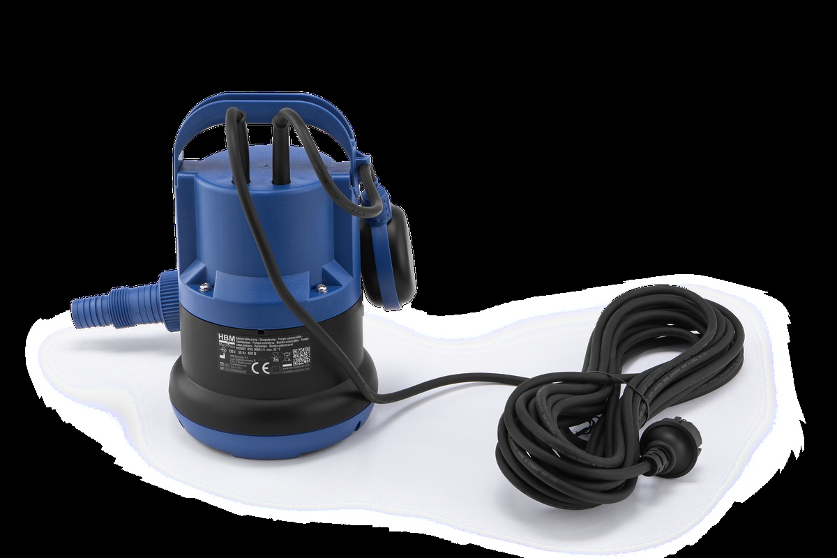 HBM dykpumpe 400W 8000 l/t. HBM dykpumpe 400W 8000 l/t.