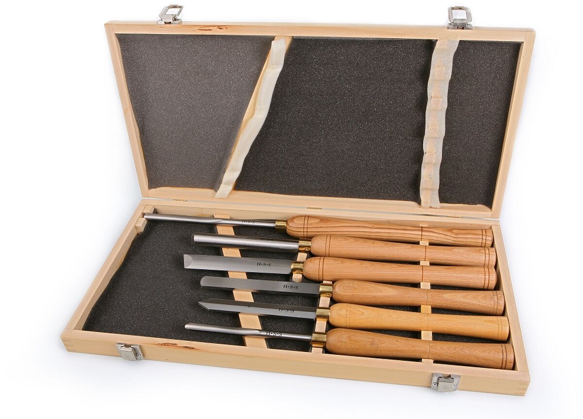 HBM 6 - B Houtdraaibeitelset