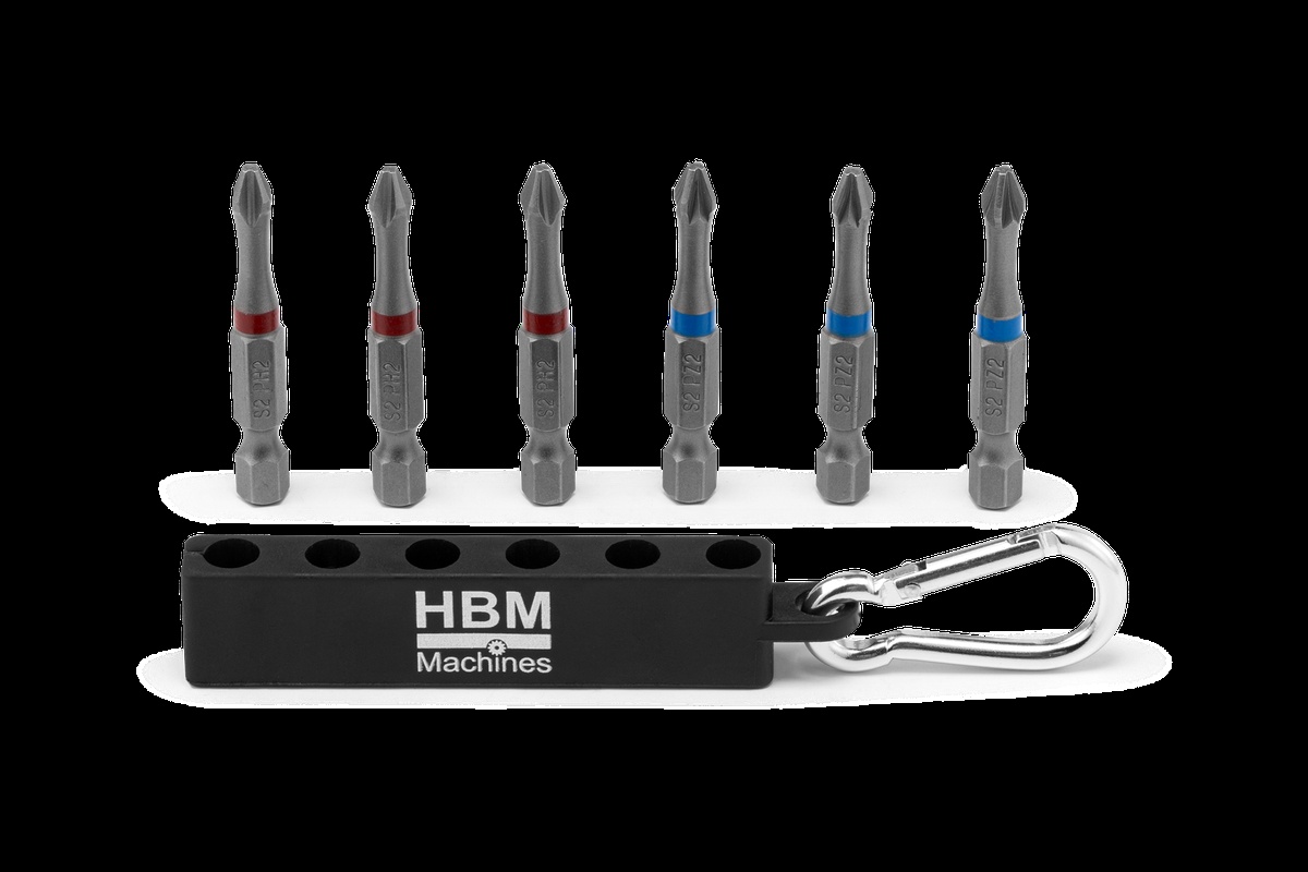 HBM bitssæt 6-delt. HBM bitssæt 6-delt.