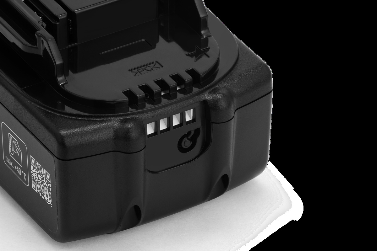 HBM batteri 18 Volt 4,0 Ah til omsnøringsapparat.