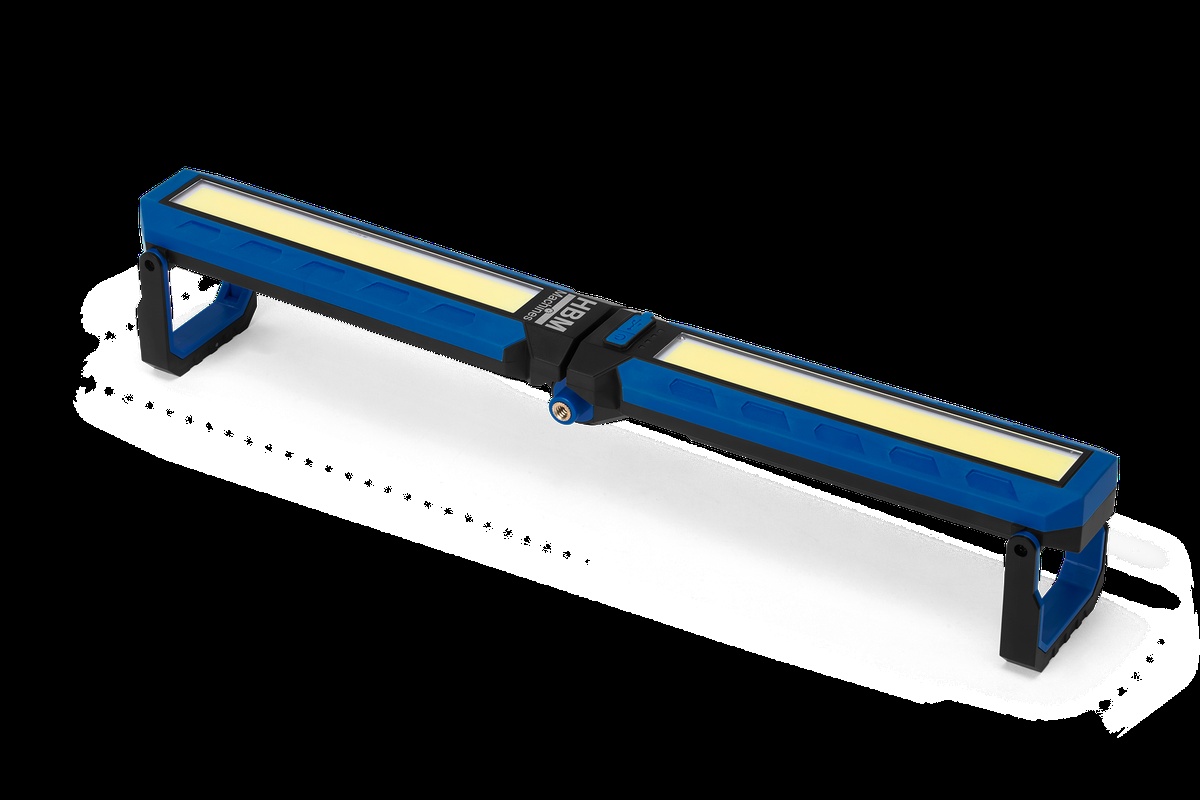 HBM sammenklappelig LED lampe 1000 lumen