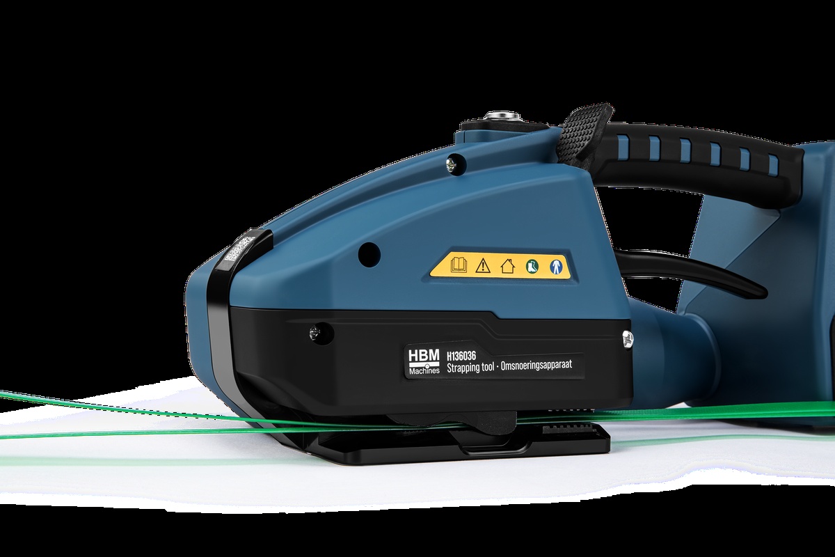 HBM omsnøringsapparat til kunststofbånd 18 Volt, body.