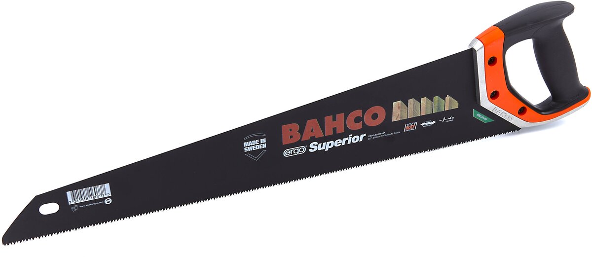 Bahco 22 superior 2600-22-xt-hp hand saw - new model !!