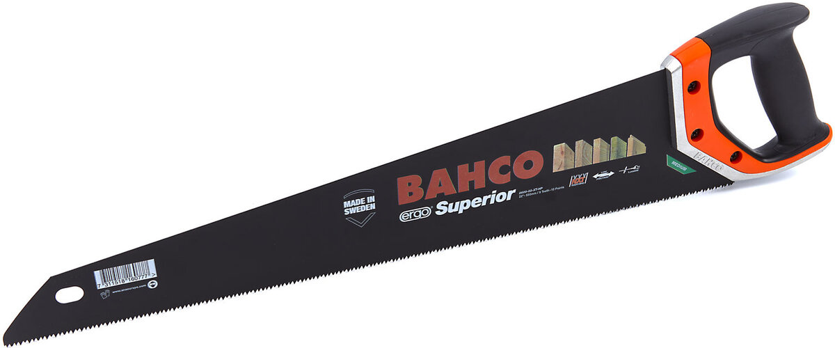 Bahco 22 superior 2600-22-xt-hp hand saw - new model !!
