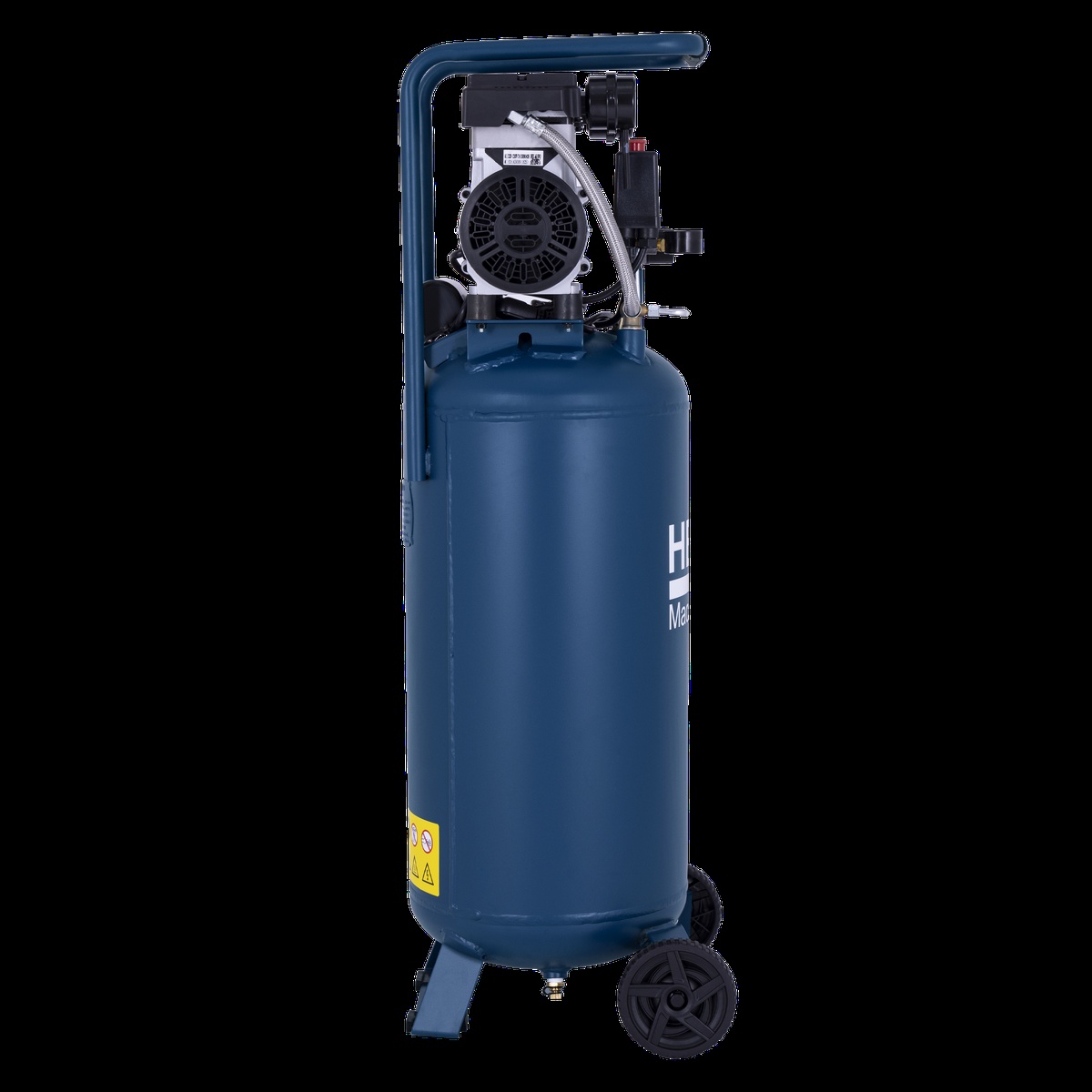 HBM vertikal stille kompressor, 50 liter. HBM vertikal stille kompressor, 50 liter.