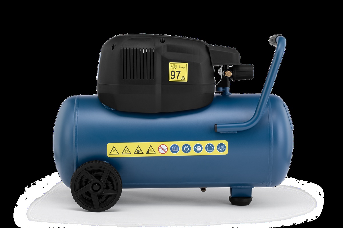 HBM oliefri kompressor 24 liter HBM oliefri kompressor 24 liter