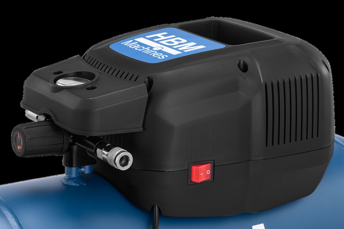 HBM oliefri kompressor 24 liter HBM oliefri kompressor 24 liter