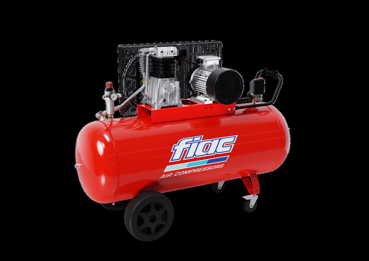 Fiac stille kompressor AB 300/590 5,5 HK 270 liter. Fiac stille kompressor AB 300/590 5,5 HK 270 liter.