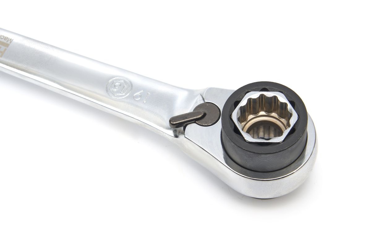 HBM vendbar skralde 8-i-1, 8 - 19 mm. HBM vendbar skralde 8-i-1, 8 - 19 mm.