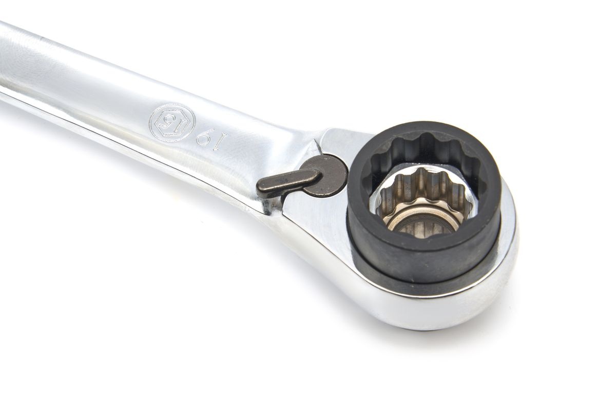 HBM vendbar skralde 8-i-1, 8 - 19 mm. HBM vendbar skralde 8-i-1, 8 - 19 mm.