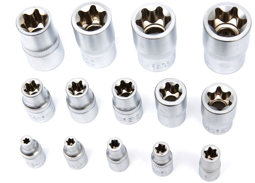 HBM indvendig torx topnøglesæt 14-delt. HBM indvendig torx topnøglesæt 14-delt.