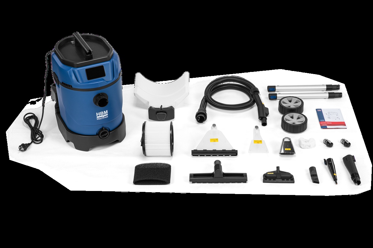 HBM damprenser 1400 Watt, 35 liter.