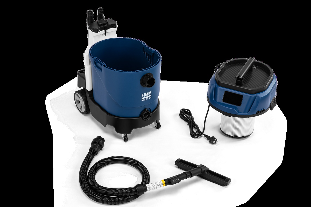 HBM damprenser 1400 Watt, 35 liter.