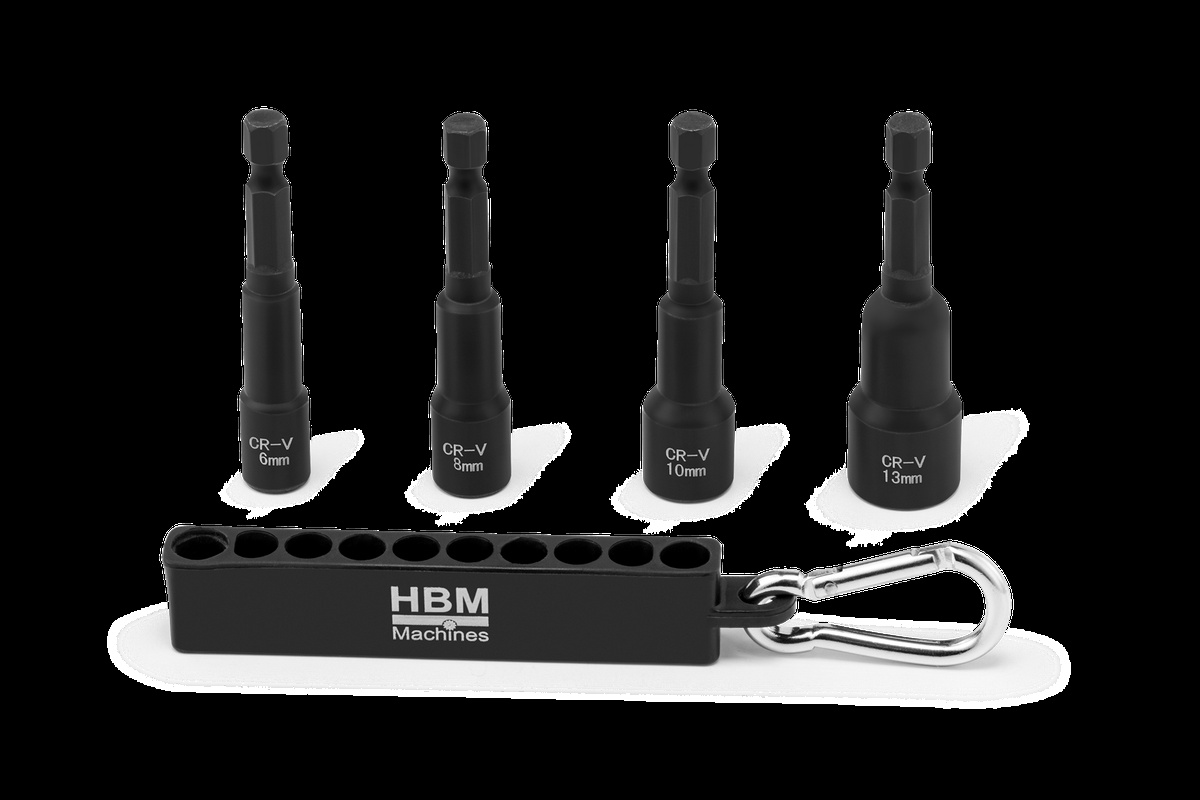 HBM krafttopnøglesæt 4-delt HBM krafttopnøglesæt 4-delt