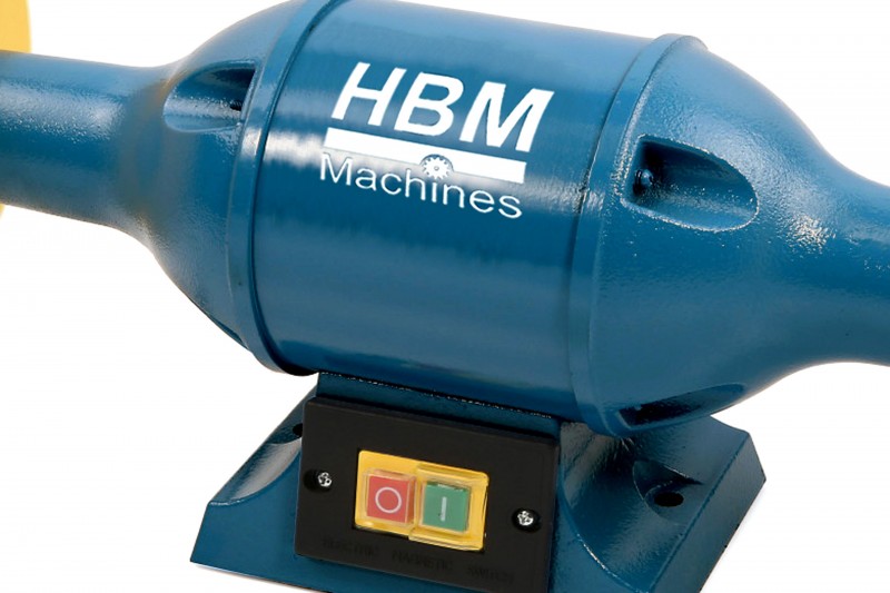 HBM 200 Polijstmachine 200 mm 750 W 230 V 2950 rpm - Blauw
