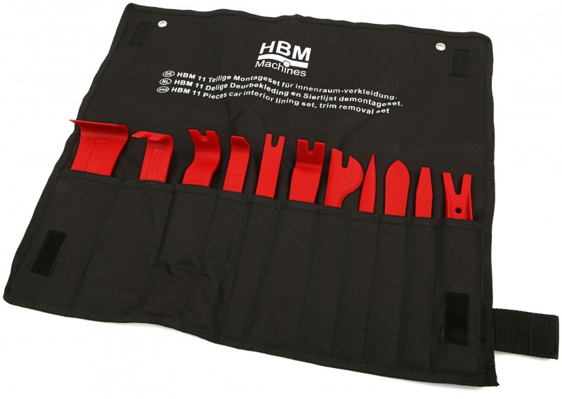 HBM 11-delige Deurbekleding- en Sierlijst Demontageset HBM 11-delige Deurbekleding- en Sierlijst Demontageset