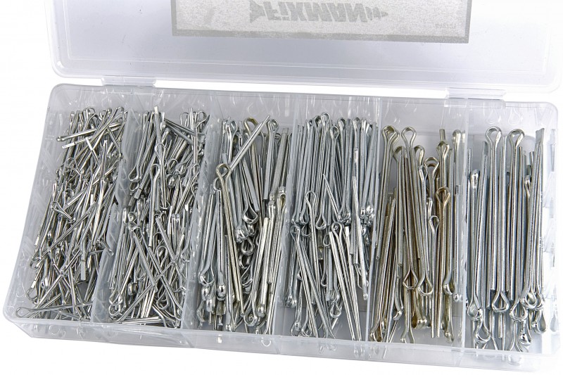 HBM 555-delig Splitpennen Assortiment voor Gereedschapswand