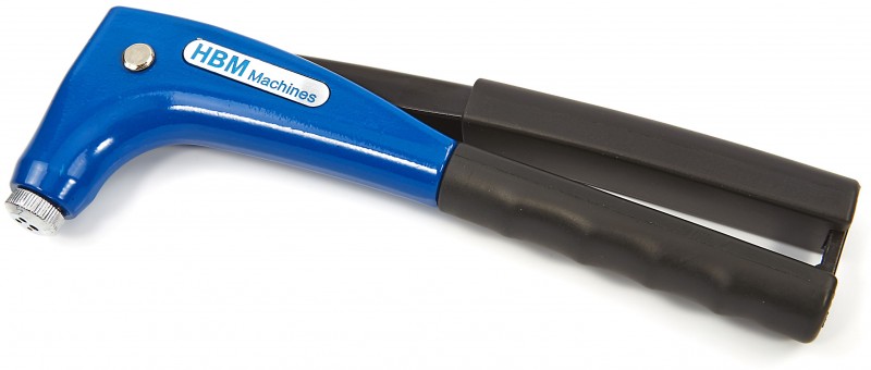 HBM Profi 81-delige Popnageltang Set met snelverstel mondstuk en popnagels