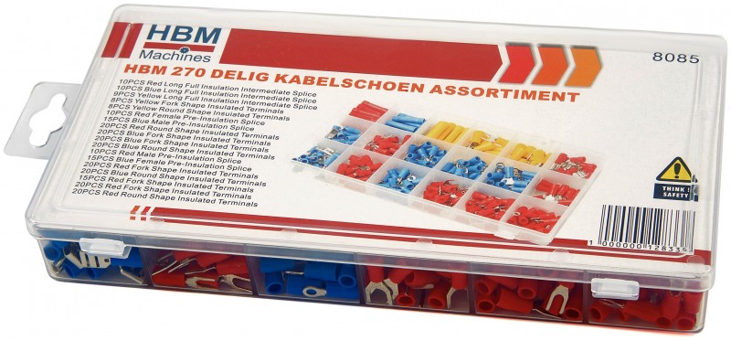 HBM 270-delt Kabelsko Assortiment HBM 270-delt Kabelsko Assortiment