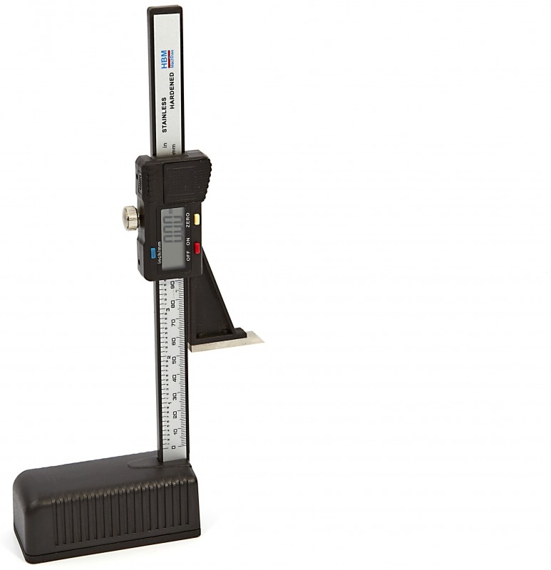 HBM Digitale hoogtemeter 150 mm Model 1 inch/millimeter aflezing
