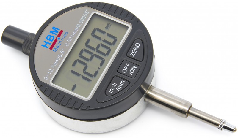 HBM Digitale Meetklok 0,001 mm Millimeter/Inch
