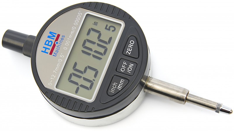 HBM Digitale Meetklok 0,001 mm Millimeter/Inch

