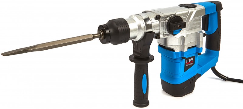 HBM 1050 W boorhamer / klopboorhamer SDS Plus 28 mm met opbergkoffer