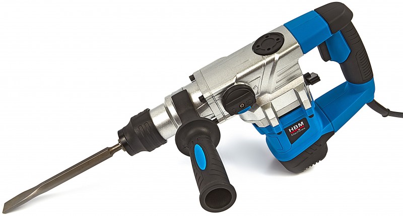 HBM 1050 W boorhamer / klopboorhamer SDS Plus 28 mm met opbergkoffer