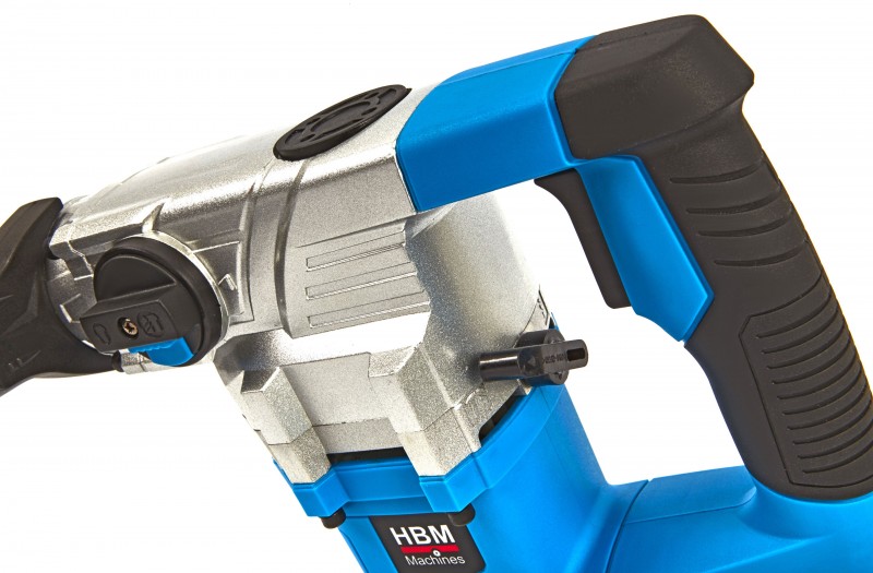 HBM 1050 W boorhamer / klopboorhamer SDS Plus 28 mm met opbergkoffer
