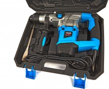 HBM 1050 W boorhamer / klopboorhamer SDS Plus 28 mm met opbergkoffer